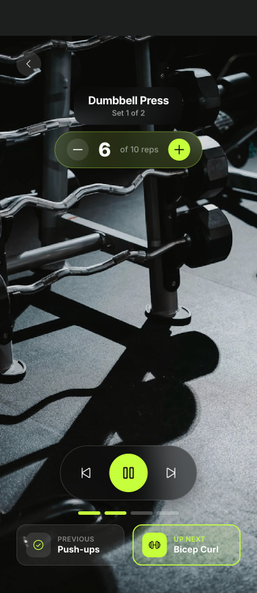 PulseFit active workout